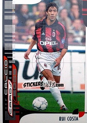 Sticker R. Costa - Calcio Cards 2001-2002 n. 67 - Panini