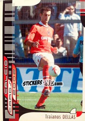 Sticker T. Dellas - Calcio Cards 2001-2002 n. 79 - Panini