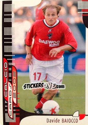Sticker D. Baiocco - Calcio Cards 2001-2002 - Panini