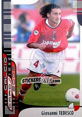Figurina G. Tedesco - Calcio Cards 2001-2002 - Panini