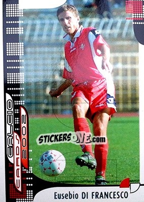 Sticker E. Di Francesco - Calcio Cards 2001-2002 n. 87 - Panini