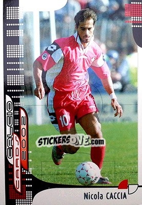 Sticker N. Caccia - Calcio Cards 2001-2002 n. 90 - Panini