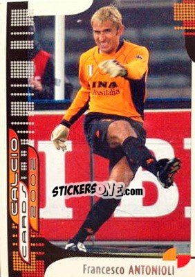 Sticker F. Antonioli - Calcio Cards 2001-2002 n. 92 - Panini