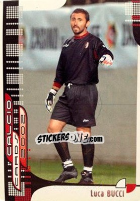 Sticker L. Bucci - Calcio Cards 2001-2002 n. 99 - Panini