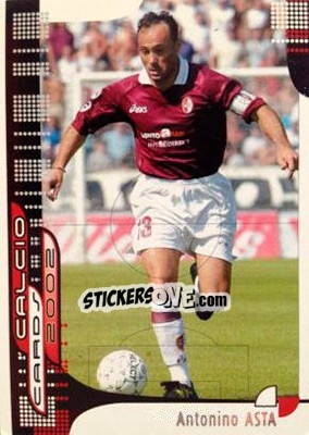 Sticker A. Asta - Calcio Cards 2001-2002 n. 101 - Panini