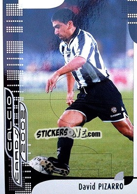 Figurina D. M. P. Cortes - Calcio Cards 2001-2002 n. 110 - Panini