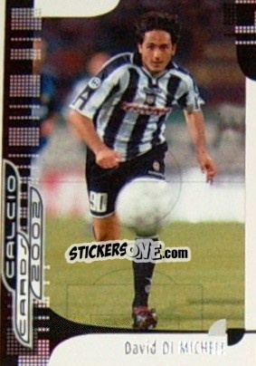 Sticker D. Di Michele - Calcio Cards 2001-2002 n. 111 - Panini