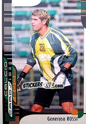 Figurina G. Rossi - Calcio Cards 2001-2002 - Panini