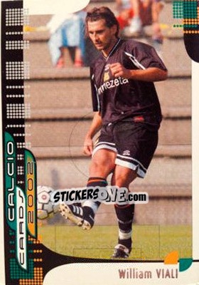 Sticker W. Viali - Calcio Cards 2001-2002 - Panini