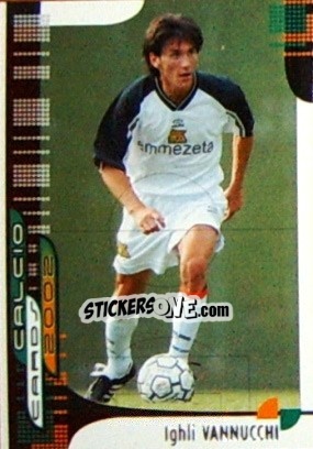 Sticker I. Vannucchi - Calcio Cards 2001-2002 n. 118 - Panini
