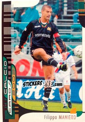 Sticker F. Maniero - Calcio Cards 2001-2002 n. 119 - Panini