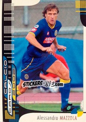 Sticker A. Mazzola - Calcio Cards 2001-2002 n. 124 - Panini