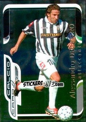 Sticker A. Del Piero - Calcio Cards 2001-2002 n. A3 - Panini