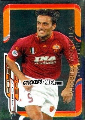 Sticker V. Montella - Calcio Cards 2001-2002 n. A6 - Panini