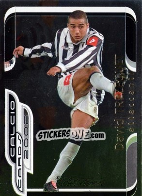 Sticker D. Trezeguet - Calcio Cards 2001-2002 n. A9 - Panini