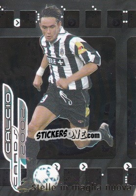 Sticker F. Inzaghi - Calcio Cards 2001-2002 n. C10 - Panini