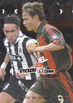 Sticker F. Inzaghi - Calcio Cards 2001-2002 n. C11 - Panini
