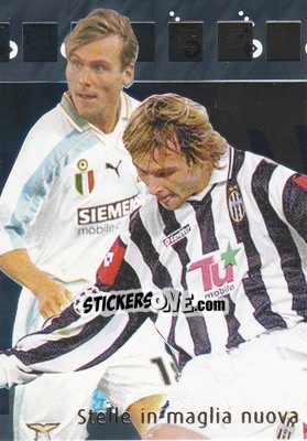 Sticker P. Nedved - Calcio Cards 2001-2002 n. C17 - Panini