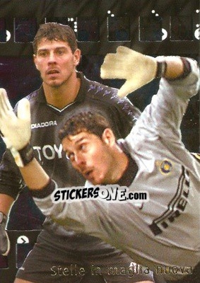 Sticker F. Toldo - Calcio Cards 2001-2002 n. C26 - Panini