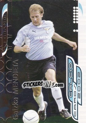 Sticker G. Mendieta - Calcio Cards 2001-2002 n. G6 - Panini