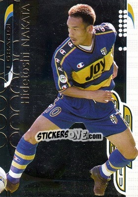 Sticker H. Nakata - Calcio Cards 2001-2002 n. G7 - Panini