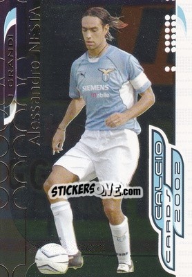 Sticker A. Nesta - Calcio Cards 2001-2002 n. G8 - Panini