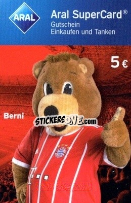 Sticker Berni - FC Bayern München 2017-2018
 - Aral