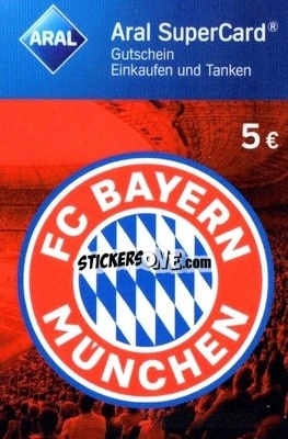 Cromo Club Emblem 5 € - FC Bayern München 2017-2018
 - Aral