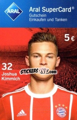 Sticker Joshua Kimmich - FC Bayern München 2017-2018
 n. 20 - Aral