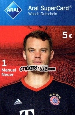 Sticker Manuel Neuer - FC Bayern München 2017-2018
 n. 7 - Aral