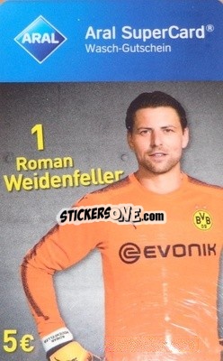 Sticker Roman Weidenfeller - BVB Borussia Dortmund 2017-2018
 - Aral