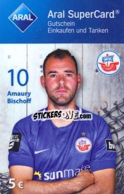 Sticker Amaury Bischoff - FC Hansa Rostock 2018-2019
 - Aral