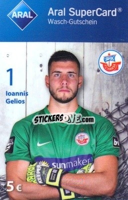 Sticker Ioannis Gelios - FC Hansa Rostock 2018-2019
 n. 3 - Aral