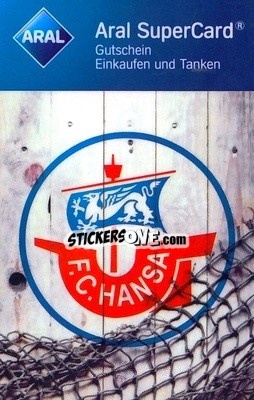 Sticker Logo - FC Hansa Rostock 2018-2019
 n. 1 - Aral