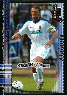 Sticker M. Carrera - Calcio Cards 2002-2003 n. 3 - Panini