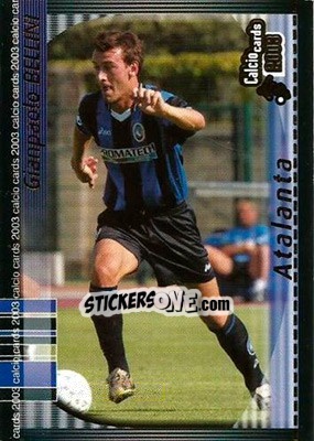 Sticker G. Bellini - Calcio Cards 2002-2003 n. 4 - Panini