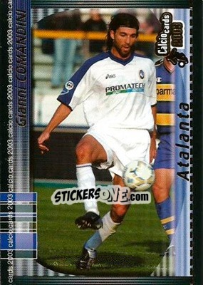 Sticker G. Comandini - Calcio Cards 2002-2003 n. 8 - Panini