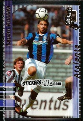 Figurina F. Rossini - Calcio Cards 2002-2003 - Panini