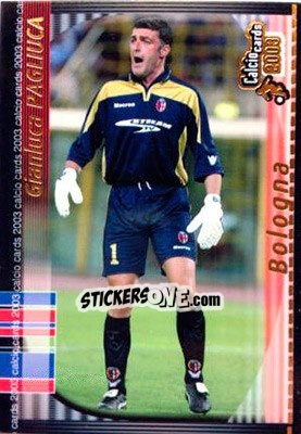 Sticker G. Pagliuca - Calcio Cards 2002-2003 n. 10 - Panini