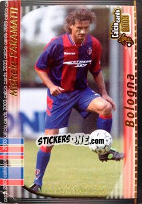 Sticker M. Paramatti - Calcio Cards 2002-2003 - Panini