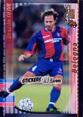 Sticker R. Olive - Calcio Cards 2002-2003 n. 14 - Panini