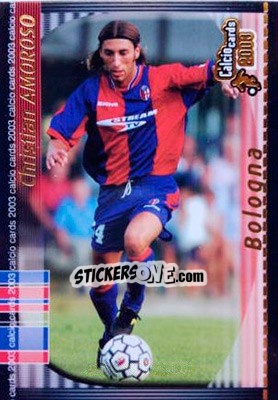 Sticker C. Amoroso - Calcio Cards 2002-2003 n. 15 - Panini