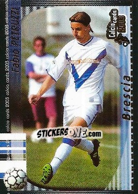 Sticker F. Petruzzi - Calcio Cards 2002-2003 n. 20 - Panini