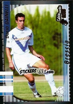 Sticker D. Dainelli - Calcio Cards 2002-2003 n. 21 - Panini