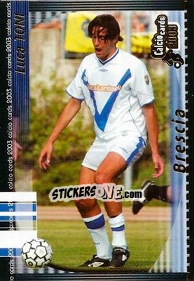 Sticker L. Toni - Calcio Cards 2002-2003 n. 27 - Panini