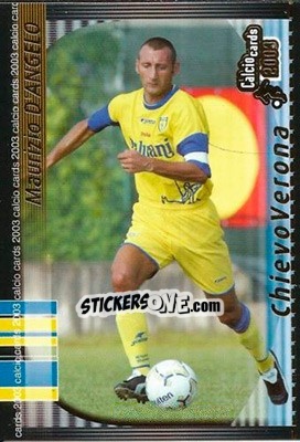 Sticker M. D’angelo - Calcio Cards 2002-2003 n. 30 - Panini