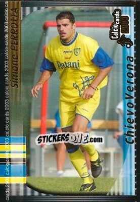 Figurina S. Perrotta - Calcio Cards 2002-2003 - Panini