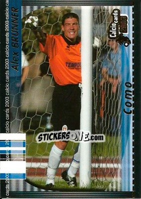 Sticker A. Brunner - Calcio Cards 2002-2003 n. 37 - Panini