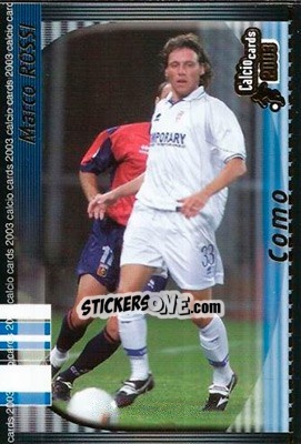 Sticker M. Rossi - Calcio Cards 2002-2003 n. 43 - Panini