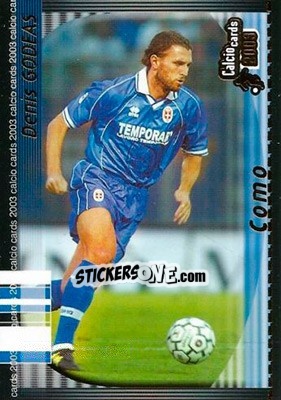 Sticker D. Godeas - Calcio Cards 2002-2003 n. 45 - Panini